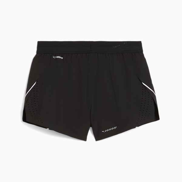 RACEDAY ULTRAWEAVE Women's Split 3" Running Shorts, PUMA Black, extralarge-IND